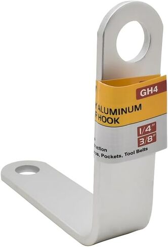 Superior Parts GH4 L Shaped Rafter Hook (Aluminum) for Nail Guns with 1/4" & 3/8" NPT Air Fitting in Saudi Arabia