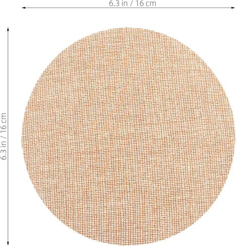 Cabilock Fabric Lampshade Diffuser 16cm Diameter Light Shade Cover, Dazzle-proof Ceiling Lamp Shade and Babies, High Temperature Resistant Cloth Diffuser, 2pcs Set in Saudi Arabia