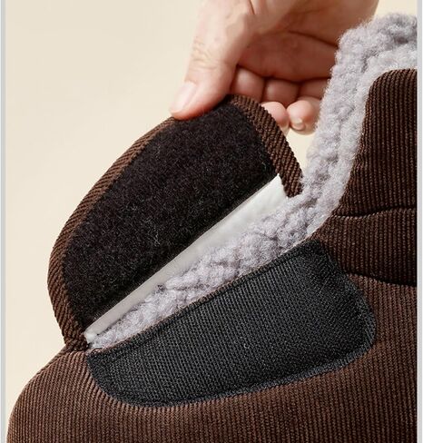 JIAHG Women Men’s Adjustable Closure Diabetic Booties Wide Fit Edema Shoes High Ankle Boots for Elderly Swollen Feet in Saudi Arabia