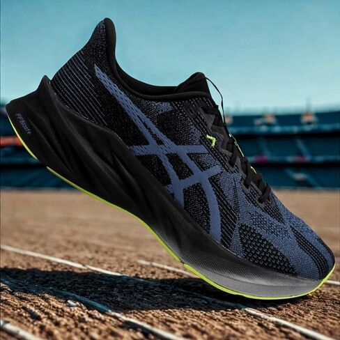 ASICS Women's Dynablast 5 Running Shoes, Black/Winter Sea, 10 US in Saudi Arabia