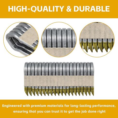 DFS9150B1G دبابيس شائكة مجلفنة، 1.5 بوصة، 960 حزمة، لدباسة سياج لاسلكية DEWALT 9GA in Kuwait