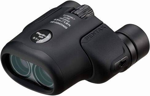 PENTAX Papilio III 8.5x21 WR أسود، 50 سم قريب من التركيز اللامتناهي، جسم مقاوم للطقس، طلاء عالي الدقة جديد، مناسب لمراقبة الأشياء الصغيرة، للسفر، والمشي لمسافات طويلة، والحفلات الموسيقية، والرياضة، ومشاهدة النجوم in Saudi Arabia
