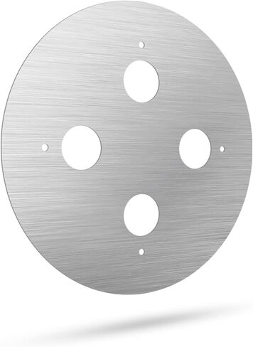 MightySkins Skin Compatible with Amazon Echo Dot (3rd Gen) - Cold Steel | Protective, Durable, and Unique Vinyl Decal wrap Cover | Easy to Apply, Remove, and Change Styles | Made in The USA in Saudi Arabia