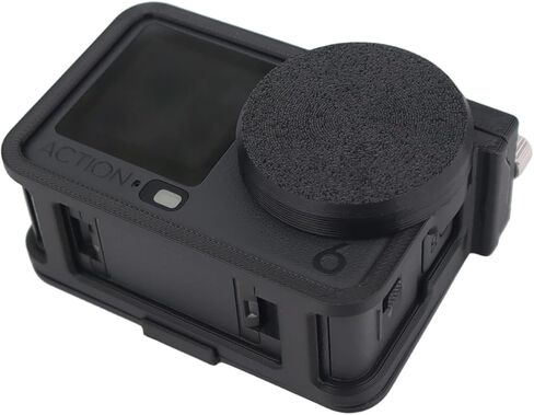 مظلة شاشة تحجب الضوء مع قفص أرنب لـ DJI OSMO Action 6، غطاء واقٍ مضاد للوهج، زاوية قابلة للتعديل، فتح/إغلاق بسيط، حماية من السقوط، مضادة للصدمات، مقاومة للخدش، ملحقات غطاء حماية من الشمس مع غطاء لين (غطاء واقٍ + غطاء عدسة) in Kuwait