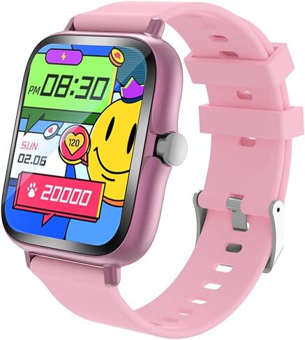 Watch Smart Watch for Men Women (إجابة/إجراء مكالمات) 1.86HD ساعات اللياقة مع معدل ضربات القلب على مدار 24 ساعة SPO2 Sleep Monitor 5ATM مقاوم للماء 120+ الساعات الرياضية متوافقة مع هواتف iPhone Android أسود in Saudi Arabia