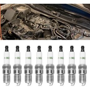 41-110 Iridium Spark Plugs Compatible with Chevy Silverado Tahoe Suburban Avalanche Colorado Express Corvette GMC Sierra Yukon 4.8L 5.3L 5.7L 6.0L 6.2L 6.6L 8.1L V8 Replace for 41-162 9602 (8 PCS) in Kuwait