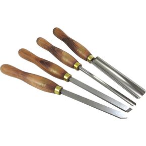 Crown Hand Tools 280A 4 Piece Set Lathe Turning Tools M42 High Speed Steel Overall Size 15" in Saudi Arabia