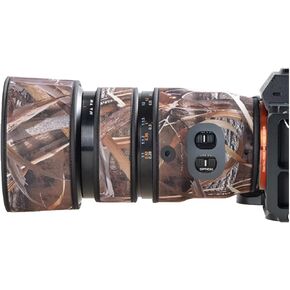 Lens Cover for Sony FE 90mm F/2.8 Macro G OSS Camouflage Camera Lens Protection Sleeve (Color #Withered Grass Camouflage - Waterproof) Rain Cover in Saudi Arabia