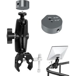 Tripod Adapter for Starlink Mini New Version Pipe Adapter, Aluminum Alloy, with 1/4''-20 & 3/8"-16 Thread, Compatible with 2025 Starlink Mini Pipe Adapter and Flat Mount in Kuwait