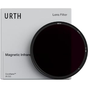 Urth 39mm Magnetic Infrared (R72) Lens Filter (Plus) — 720nm Spectrum IR Photography for Digital DSLR & SLR Camera Lenses in Kuwait