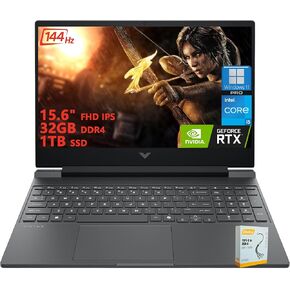 HP - Victus 15.6" Gaming Laptop - AMD Ryzen 5 7535HS - 8GB Memory - NVIDIA GeForce RTX 2050-512GB SSD - Mica Silver in Kuwait