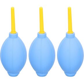 Vaguelly 3 قطع منفاخ غبار الكاميرا، مجموعة تنظيف مستشعر عدسة الكاميرا للإلكترونيات الحساسة، ملحقات التصوير الفوتوغرافي باللون الأزرق الغباري in Kuwait