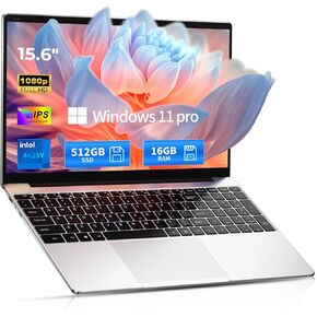 15.6" Student Laptop Business Laptop Computer Int N150 12th Gen Quad-Core up to 3.6 GHz 16GB RAM 512 GB SSD IPS＋FHD Display Webcam2025Win11 6000mAh Battery Cheap Laptops for Office Study Everyday Use in Saudi Arabia