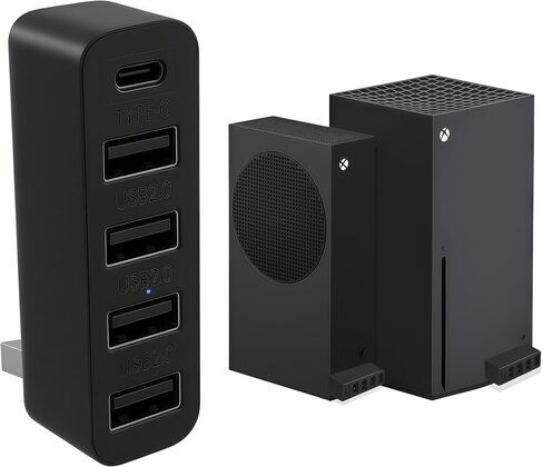 5 منافذ USB Hub لسلسلة Xbox Series X | S ، محول توسيع عالي السرعة USB HUB لملحقات Xbox Series X | in Saudi Arabia