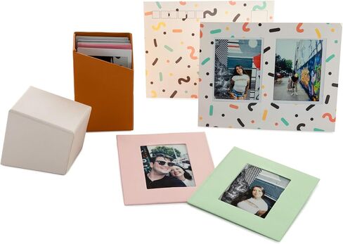 Fujifilm Instax Mini Link 3 Smartphone Printer with Super Mario Case (Clay White) Bundle with 20 Exposure Film and Accessories Kit (3-Items) in Saudi Arabia