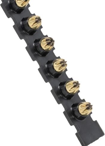 BLUEPOINT .27 Cal شريط محسّن لتحميل المسحوق باللون الأرجواني/الأسود (المستوى 6)، أدوات تثبيت شديدة التحمل تعمل بالمسحوق. تحتوي كل عبوة على 500 وحدة، تثبيت احترافي. البند رقم 27ES11L6. 5 عبوات وفر 10 دولارات in Kuwait