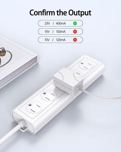 شاحن مكنسة كهربائية 23 فولت متوافق مع مكنسة بلاك اند ديكر، استبدل HHVK515JP07 HHVK515J00FF HHVK515JP07APB BHFEA420J HCUA525JP BHFEA520J N511997 90602523-04 S010QU2300040 سلك مكنسة محمول باليد in Saudi Arabia