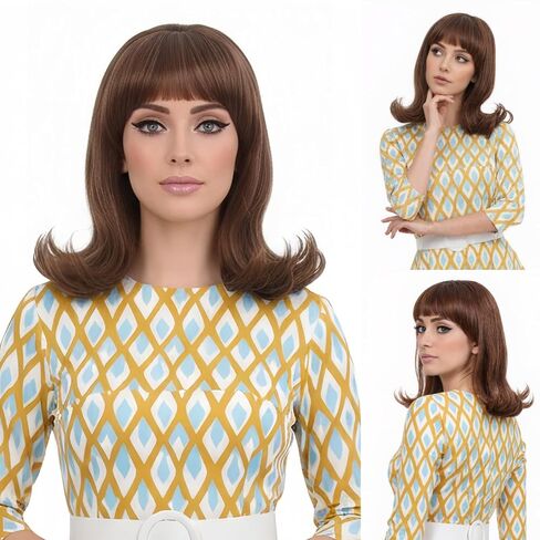 R REEWES FASHION HAIR Beehive Wig Victorian Style Black Short Curly Wig with White Feather, Rose and Butterfly Accessories Queen Cosplay Halloween Costume Wigs For Women in Kuwait