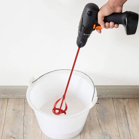 Paint Mixer Bit Steel Hex Rod Power Tool Replacement for Paint Mud 1 Quart to 5 Gallon Bucket Drill Attachment Grout Mortar Stirrer in Saudi Arabia