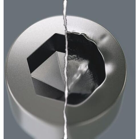 Wera 5135091001 Series 4 840/4 Z Sheet Metal Bit, Hexagon 5/64" x 50mm blade, 1/4" Drive (Pack of 10) in Saudi Arabia