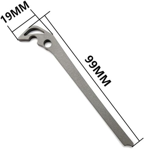 1 قطعة نك سبائك التيتانيوم العمود الفقري الخلفي استبدال يناسب كريس ريف كبير سيبينزا 21 31 سكاكين الجيب in Kuwait