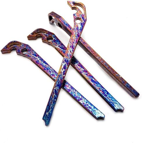 1 قطعة نك سبائك التيتانيوم العمود الفقري الخلفي استبدال يناسب كريس ريف كبير سيبينزا 21 31 سكاكين الجيب in Kuwait