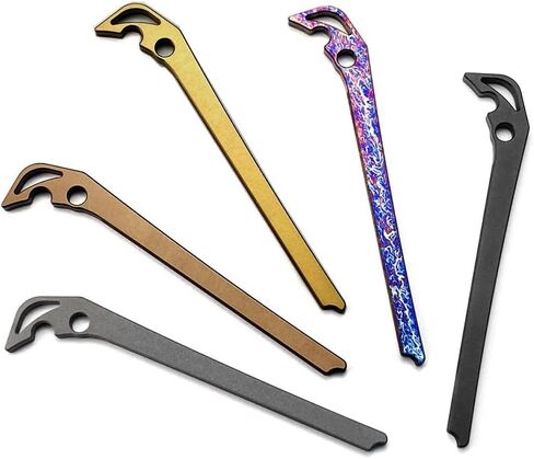 1 قطعة نك سبائك التيتانيوم العمود الفقري الخلفي استبدال يناسب كريس ريف كبير سيبينزا 21 31 سكاكين الجيب in Kuwait