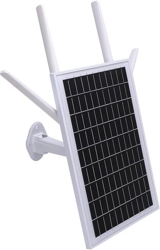 GOWENIC Solar Powered 4G LTE Modem Router, Wireless WiFi Router with 15W Solar Panel and IP66, for RV Security Camera Outdoor Streaming Remote Work (EU) in Saudi Arabia