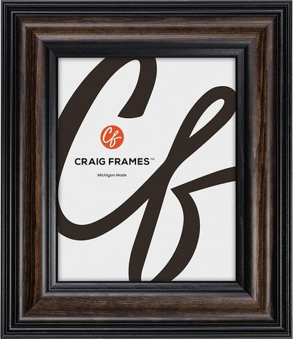 Craig Frames 80826200 ، إطار صورة Brown Dark Walnut ، 16 إلى 24 بوصة in Kuwait