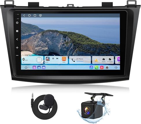 Eonon M3BLX7 Car Stereo Android 14 جهاز استقبال لـ Mazda 3 2010-2013 ، Carplay و Android Auto Headit ، 9 بوصة شاشة GPS ، بلوتوث ، AM/FM ، SWC ، 3G+32G in Kuwait