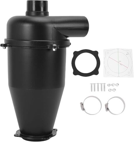 TOPINCN Cyclone Dust Separator for Vacuum Cleaner Efficient Dust Debris Collector with Built in Sealing Ring Fits Wet Dry Vacuums Easy Installation in Saudi Arabia