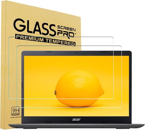 عبوتان من واقي الشاشة الزجاجي المقوى لجهاز 15.6 بوصة Acer Chromebook 15، Acer Aspire 5 A515-43 A515-54 A515-55 A515-56، Acer Aspire E15، Acer Nitro 5 AN515-58/57/56/55/54/45/ 43/44، أيسر بريداتور 300,9H in Saudi Arabia