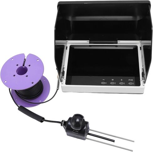 Portable Fish Finder Camera, 5MP Sensor 1080P HD Underwater Fishing Camera with 15m Cable for Ice Fishing in Saudi Arabia