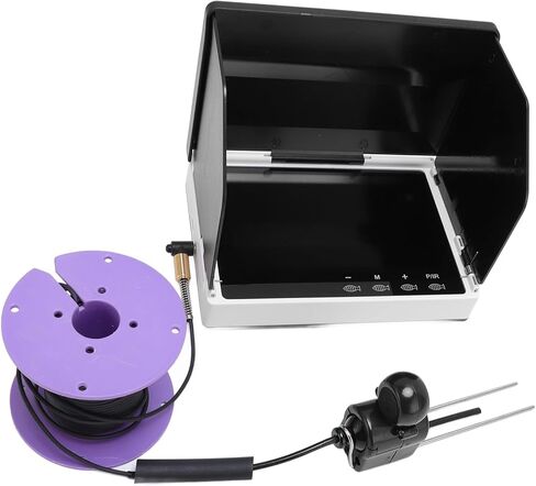 Portable Fish Finder Camera, 5MP Sensor 1080P HD Underwater Fishing Camera with 15m Cable for Ice Fishing in Saudi Arabia