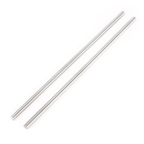 2pcs 6mm x 200mm Metal Machine Turning Tool Rod Bar Lathe Round Stick in Saudi Arabia