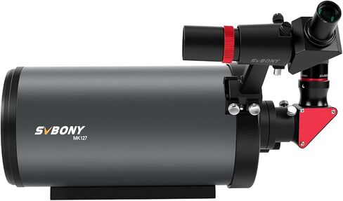 مجموعة مراقبة علم الفلك MK127، MK127 OTA مع مرآة نجمية عازلة SV188P، عدسة تلسكوب 20 مم، نطاق مكتشف الزاوية اليمنى SV182 6x30، تلسكوب انكساري بصري لرصد الكواكب in Kuwait