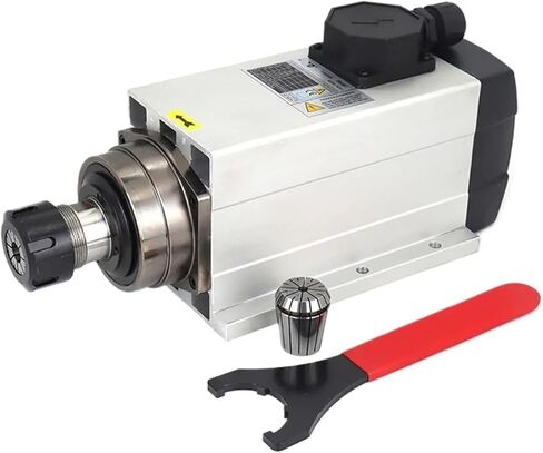7.5KW 9KW محرك المغزل المبرد بالهواء 380 فولت 220 فولت ER32 300 هرتز GDF60-18Z(9KW 380 فولت ، مع قاعدة) in Saudi Arabia