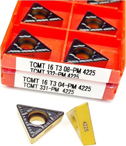 إدراجات تحول كربيد TCMT16T308 TCMT16T304 PM4225 أدوات تحول خارجية CNC مخرطة شفرة CNC - 10 قطع (الزاوية: TCMT 16T308-PM 4240) in Saudi Arabia