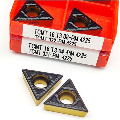 إدراجات تحول كربيد TCMT16T308 TCMT16T304 PM4225 أدوات تحول خارجية CNC مخرطة شفرة CNC - 10 قطع (الزاوية: TCMT 16T308-PM 4240) in Saudi Arabia