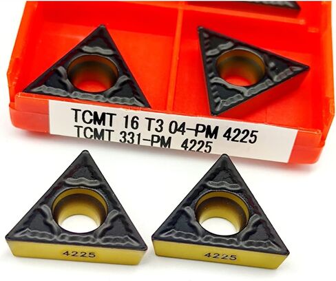 إدراجات تحول كربيد TCMT16T308 TCMT16T304 PM4225 أدوات تحول خارجية CNC مخرطة شفرة CNC - 10 قطع (الزاوية: TCMT 16T308-PM 4240) in Saudi Arabia