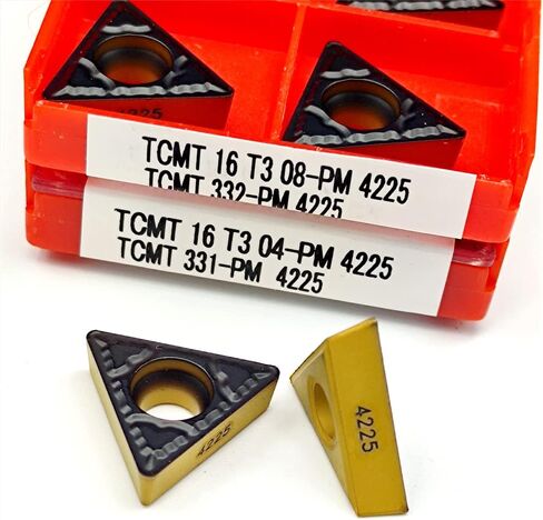 إدراجات تحول كربيد TCMT16T308 TCMT16T304 PM4225 أدوات تحول خارجية CNC مخرطة شفرة CNC - 10 قطع (الزاوية: TCMT 16T308-PM 4240) in Saudi Arabia