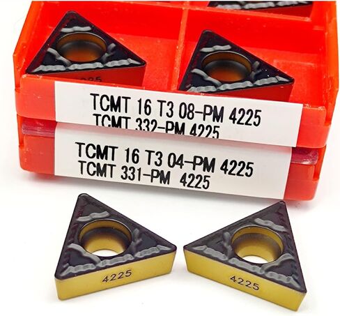 إدراجات تحول كربيد TCMT16T308 TCMT16T304 PM4225 أدوات تحول خارجية CNC مخرطة شفرة CNC - 10 قطع (الزاوية: TCMT 16T308-PM 4240) in Saudi Arabia