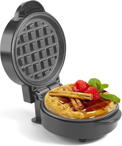 Electric Instant Crepe Maker, 8 Inch Portable Electric Crepe Maker Machine & Non-Stick Coating, On/Off Switch & Automatic Temperature Control, Compact Crepe Maker, Black in Kuwait