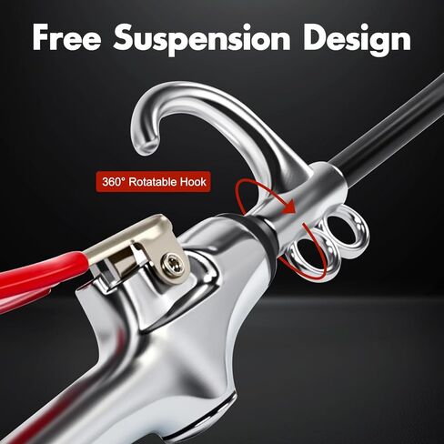 High Volume Air Blow Gun with Aluminum Rubber Guard - Industrial Air Blower for Dust Cleaning, Compatible with Air Compressor Attachments, Air Hose, And Screw Extractor Set in Kuwait