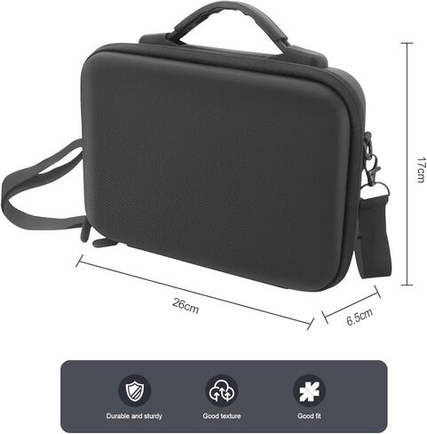 Carrying Case for DJI Osmo Action 3/Action 4, Portable PU Leather Carrying Case, Waterproof Travel Portable Bag, for Action 3 / Action 4 Adventure Combo Accessories in Kuwait
