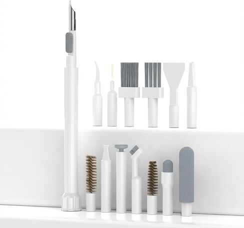 32-in-1 Cleaning Kit for Electronics with Brushes for Keyboards Earphones and Cameras in Saudi Arabia