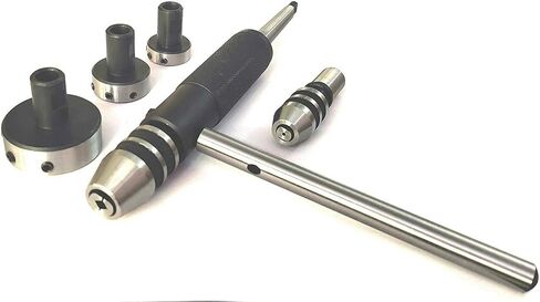 R&D Lathe Tailstock Tap & Die Holder Sliding Type Set In Mt2 Shank in Saudi Arabia