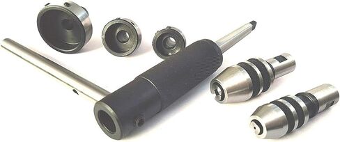 R&D Lathe Tailstock Tap & Die Holder Sliding Type Set In Mt2 Shank in Saudi Arabia