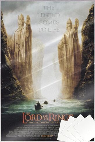 POSTER STOP ONLINE The Lord Of The Rings The Fellowship Of The Ring - Movie Poster (Teaser - Argonath) (Size 24 x 36) in Saudi Arabia