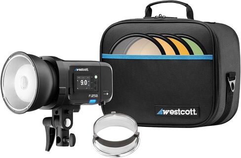 شاشة لمس Westcott FJ250 مع بطارية FJ Pro AC/DC (250 واط) TTL HSS AC/DC تعمل بالطاقة 850+ ومضات طاقة كاملة (قابس الولايات المتحدة/كاليفورنيا) in Saudi Arabia